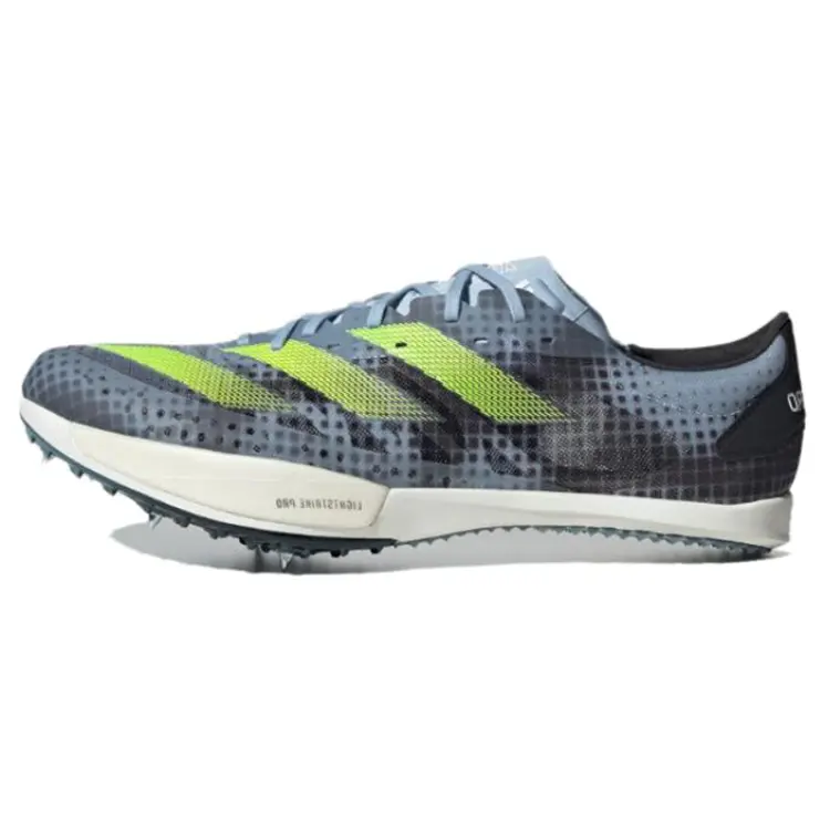 Adidas Adizero Ambition Wonder Blue Lucid Lemon Versatile Comfort Low Top Running Shoes Unisex IE2767