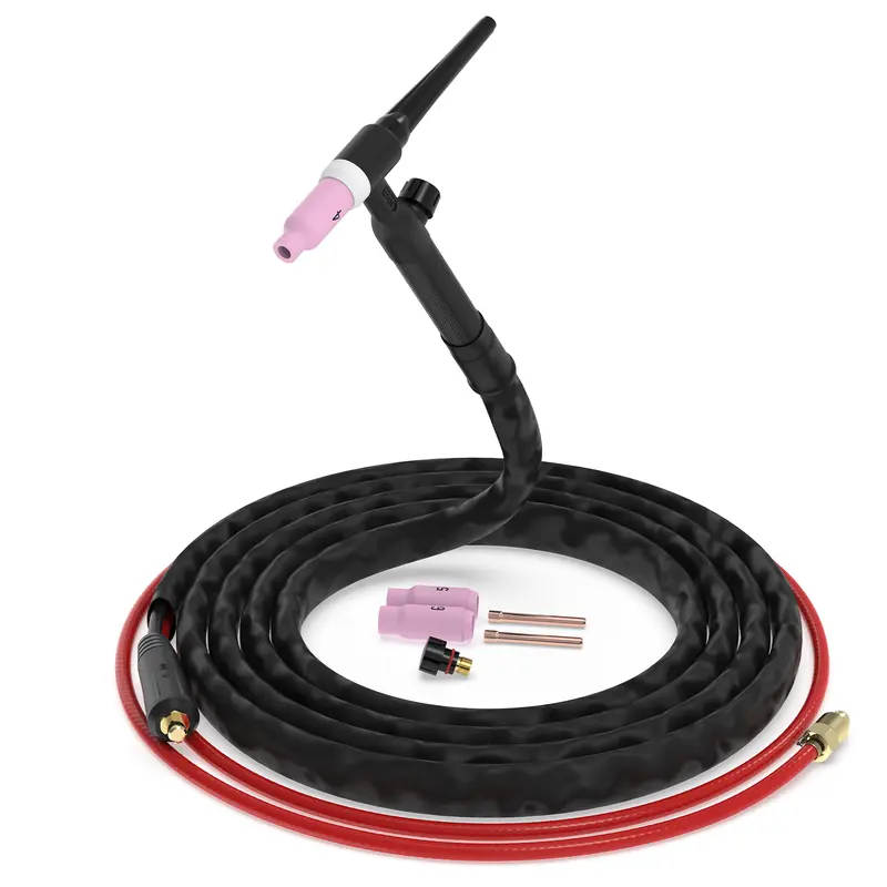 YESWELDER WP-17V-10 13ft TIG Welding Torch 150Amp | 10-25mmΒ² Euro Connector Lift TIG Gun Fits YWM-160, MIG-140DS-PRO, FLUX-135PRO, FLUX-135MINI & ARC-125DS-PRO Welder