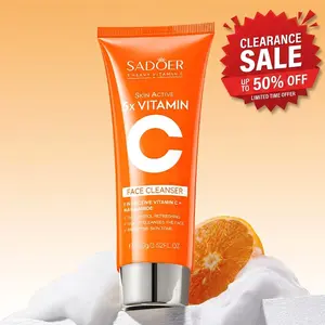 5X Vitamin C Face Cleanser - Brightening Face Wash with Niacinamide, Deep Clean Gentle & Refresh for Radiant, Healthy-Looking Skin,3.52 oz