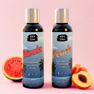 New Dark Extreme Intensifying Tanning Cream Lotion Tanning Accelerator Sunbed Cream Lotion - Combo Pack Watermelon, Peach Tanning Cream