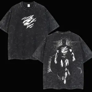 [Comics Zone] Super Strong Man Retro Oversized Heavyweight Cotton Vintage Washed Tee, Comics Superhero Shirt, Classic Movie Lover T-shirt, Movie Buff Tee, Film Fan Gift NUR