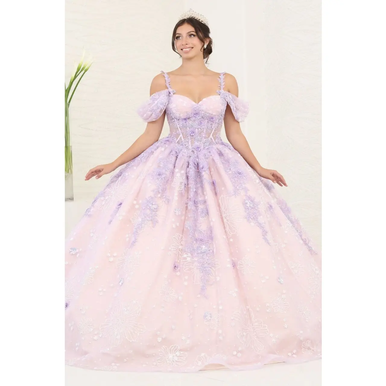 Vestidos De Quinceañera - Vestidos De 15 Años Layla K LK257 Gown