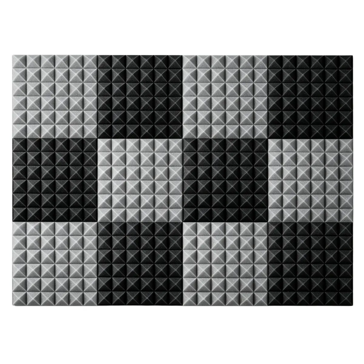 12PCS Black+12PCS Gray