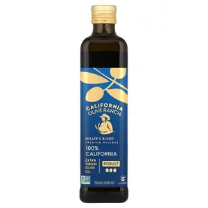 California Olive Ranch 100% California, Extra Virgin Olive Oil, Miller's Blend, 16.9 fl oz (500 ml)