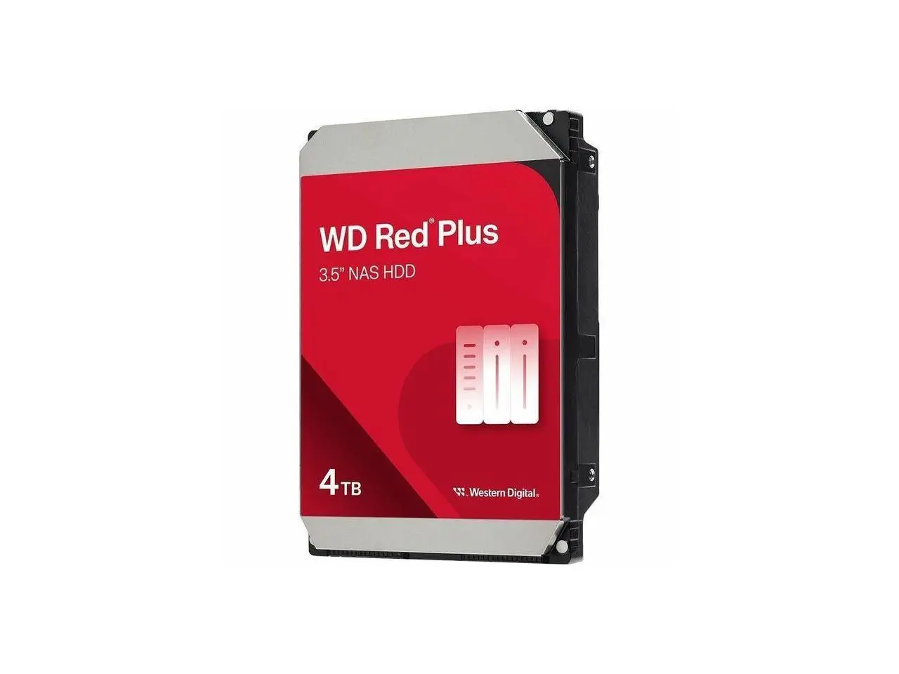 Western Digital Red Plus 4TB 3.5" 5400rpm SATA Internal Hard Disk Drive WD40EFZZ Western Digital Red Plus 4TB 3.5" 5400rpm SATA Internal Hard Disk Drive WD40EFZZ