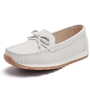 2026 New Women's Vintage Retro Split-Toe Loafers, Bow-Decorated Slip-On Flat Footwear, Comfortable Casual Fashion Shoes | Ideal Gift