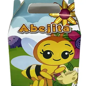 10 ct. Pack - ABEJITA PLIM PLIM Party Boxes /  10 cajitas de ABEJITA CHIQUITITA