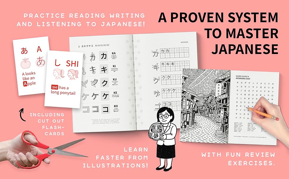 Forever Remember Japanese – Hiragana & Katakana – A Visual Workbook for ...