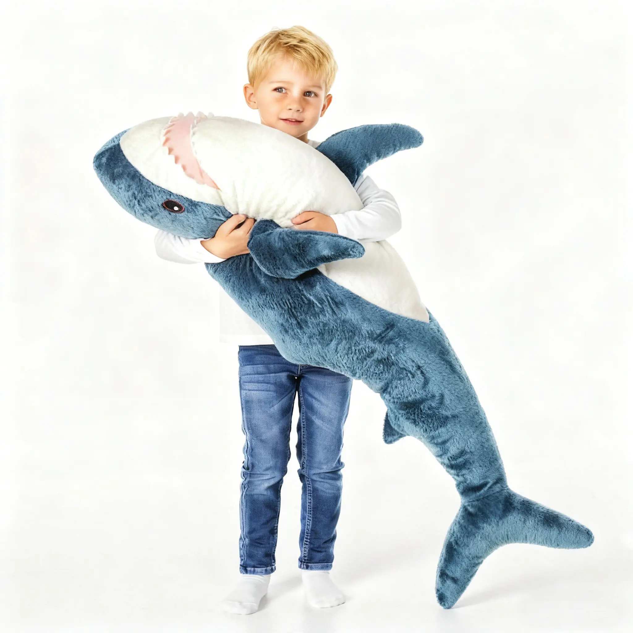 Blahaj, Shark Plush, Giant Shark Stuffed Animal - Ideal Stuffed Animal Gifts for Kid Boy,Girl&Girlfriend - Super Soft and Cuddly, Huggable Stuffed Animal!