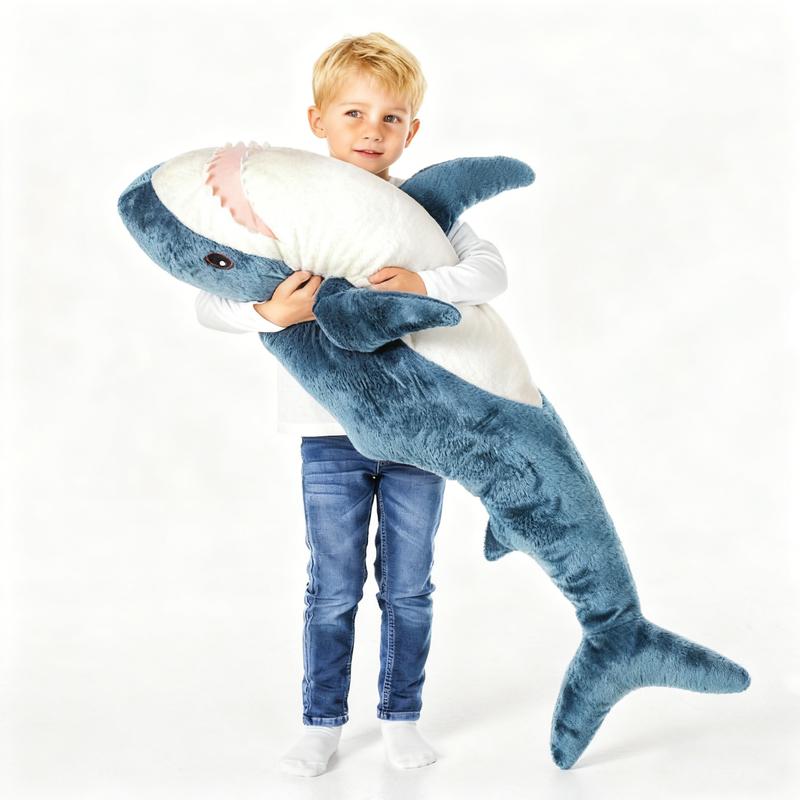 Blahaj, Shark Plush, Giant Shark Stuffed Animal - Ideal Gift for Kid Boy,Girl&Girlfriend - Super Soft and Cuddly, Huggable Stuffed Animal!