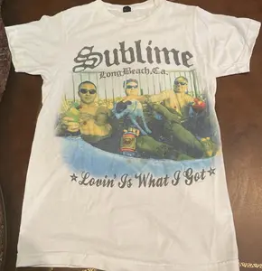 Vintage 90s Band SUBLIME T Shirt 1997 Rap Rock Band Tour Size S-4XL Short Sleeve Gifts Tee, Graphic T-Shirt Hip Hop Unisex Music Album T-shirts, y2k band shirt, gift for fans, gift for her, Rock Band Music Shirt