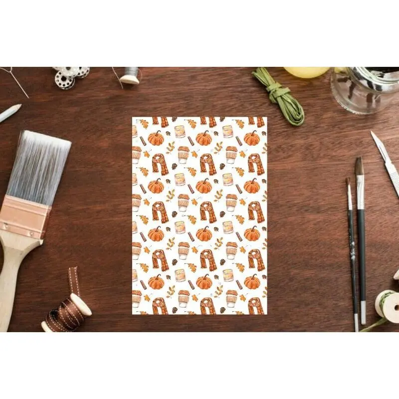 Halloween Transfers Pumpkin Clay Transfer Sheet Clay Transfers, water transfer sheets for clay, transfer sheets