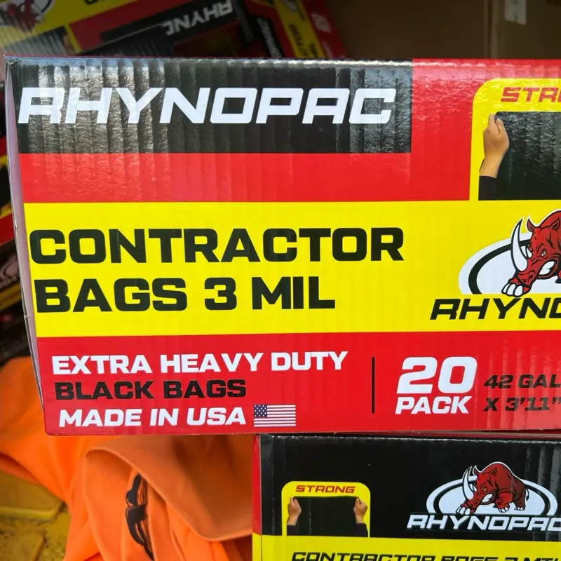 42 Gallon Contractor Bags Heavy Duty 1 Box Or 3 Boxes