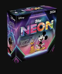 2026 Topps Disney Neon Mega Box
