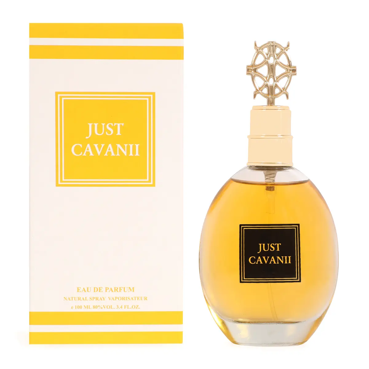 Just Cavanii Yellow for Women Eau de Parfum 100ml 3.4fl.oz. Perfume for Women