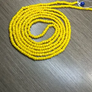 Lemonade traditional tie on waist bead