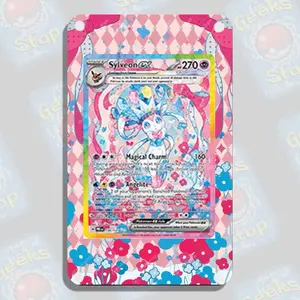 Sylveon ex SAR Prismatic Evolutions Extended Art Card Display Case