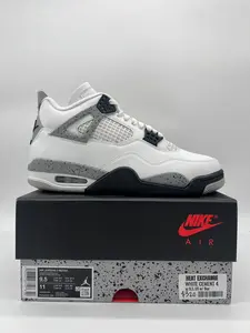 Jordan Retro 4 White Cement RE