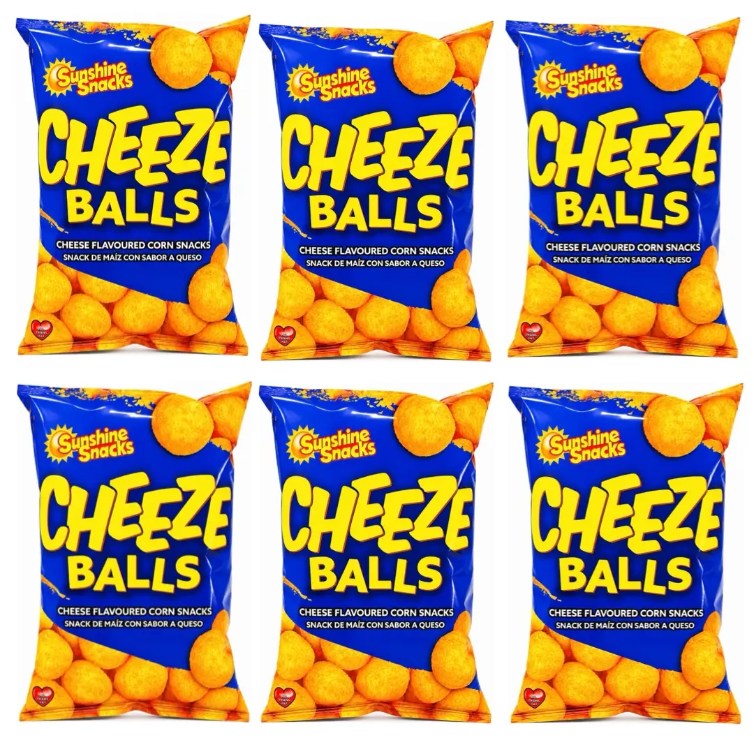 SUNSHINE SNACKS CHEEZE BALLS 1.24OZ (PACK OF 6)