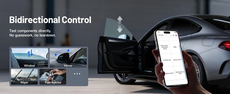 TOPDON TopScan Pro OBD2 Scanner Bluetooth , Bi-Directional Scan Tool with All System, 13+ Services for iOS & Android, FCA AutoAuth, CAN-FD, AI Assistant, Enhanced TopScan Car Code Reader