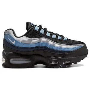 Nike Kid's Air Max 95 Black Smoke Grey Work Blue Running Shoes, from StockX