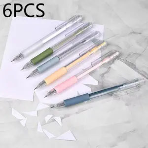 6-Piece Art Utility Knife Set, Precision Carving Knives with Retractable Blades, Paper Cutting Pens, Stationery Tools for Artists, Crafts Art Supplies