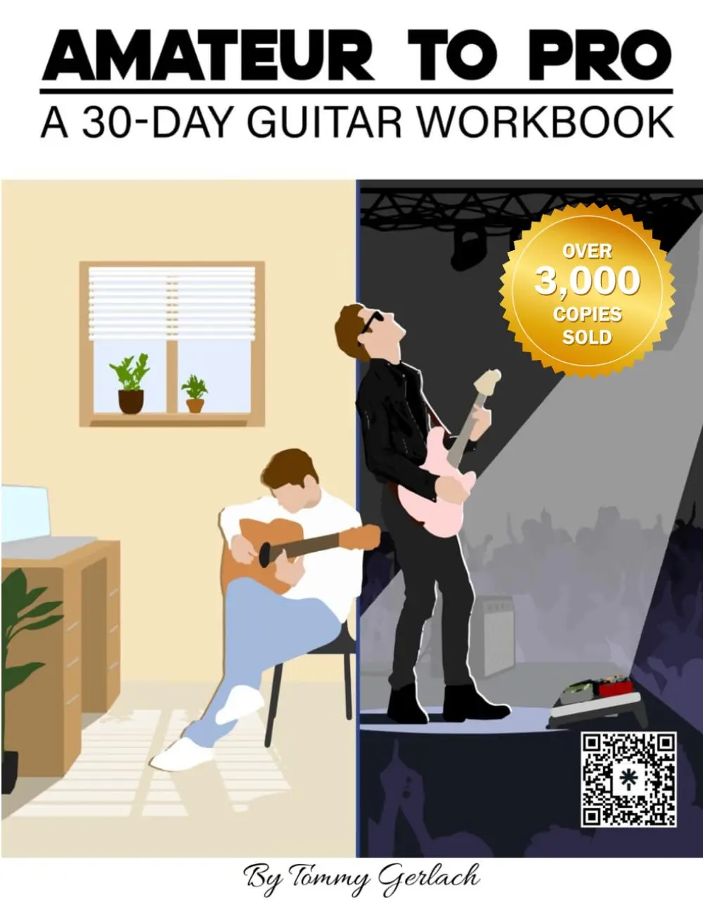 Amateur to Pro: A 30-Day Guitar Workbook - Paperback
