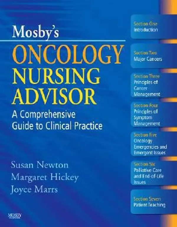 Used Mosby's Oncology Nursing Advisor: A Comprehensive Clinical Practice Guide - Hard Cover Book by Susan Maloney APRN, MS, AOCN, AOCNS (English) - Essential Oncologic Emergencies Information, Authoritative Guidance, Great Study Tool, Essential Informatio