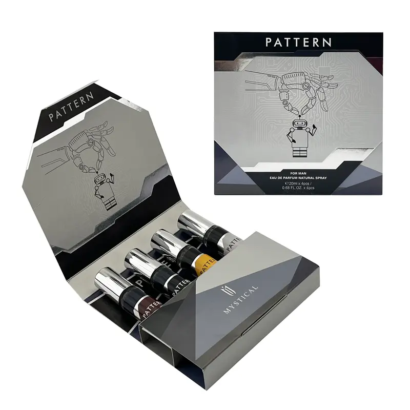 Men‘s Mini Fragrance Perfume, Elegant Scent,Men's Long-Lasting Colognes ,Chirstmas Valentine's Day gift -20ml*4(0.68*4 f1.0z) Elegant Scent