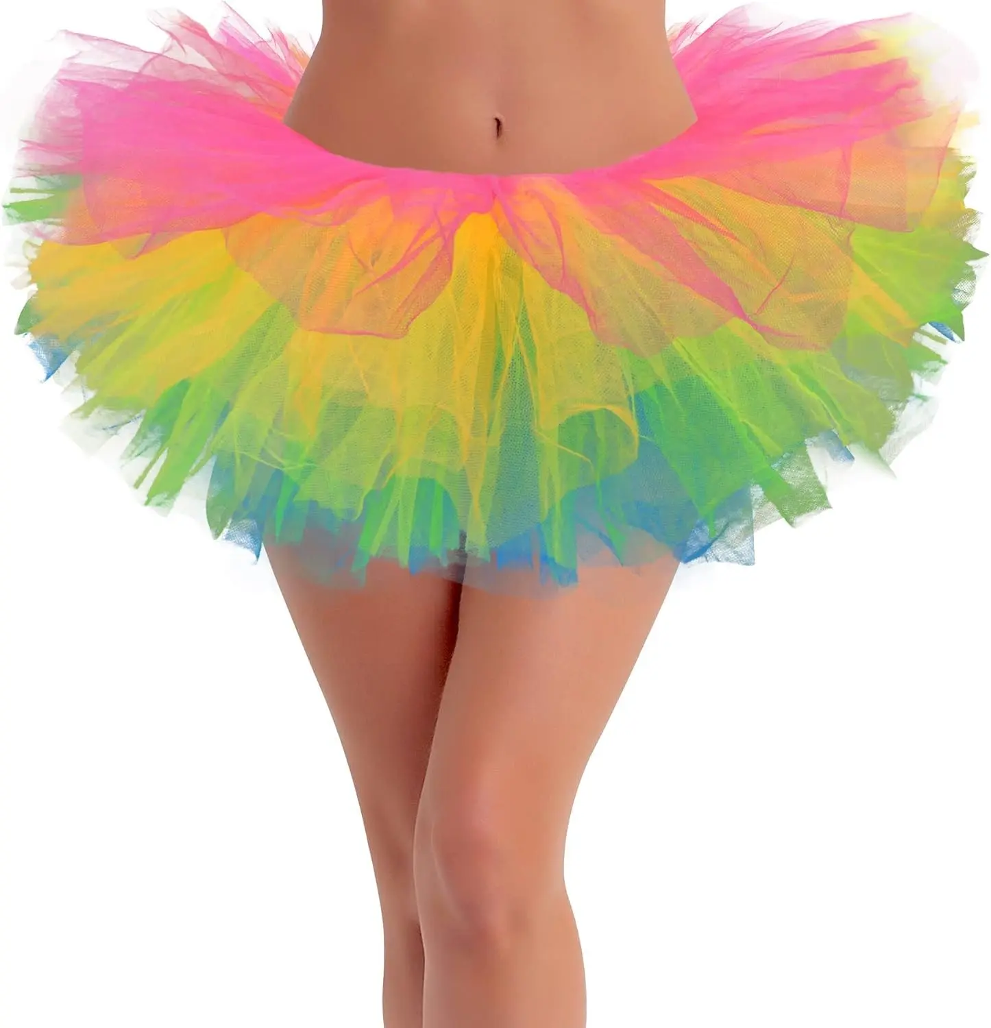 Tutus for Women Adult Tutu Skirts for Women 5 Layers Tulle Skirt Halloween Tutu Womens Tutu Skirt 80s Costumes for Women