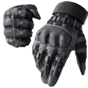 Touch Screen Motorcycle Tactical Gloves for Men, Airsoft Paintball Gear, MTB Bike Cycling, Cross-Country Motorbike Atv, Hunting Hiking