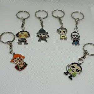 Mystery Horror Movie Earring Keychain