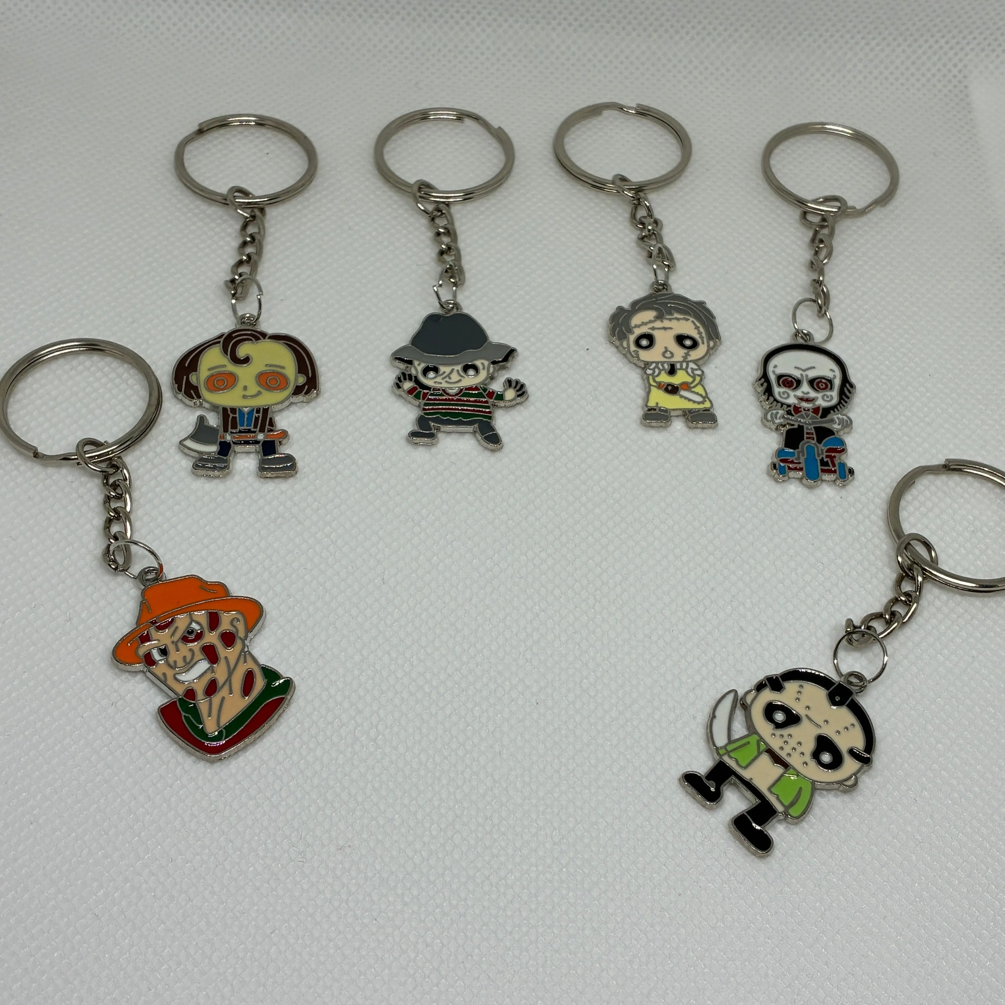 Mystery Horror Movie Earring Keychain
