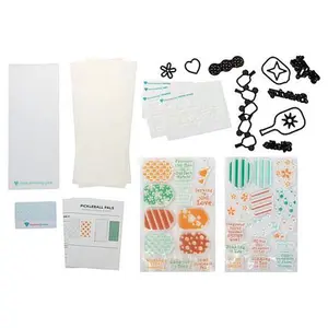 Crafts & Sewing Diamond Press Pickleball Pals Stamp, Die and Stencil Set