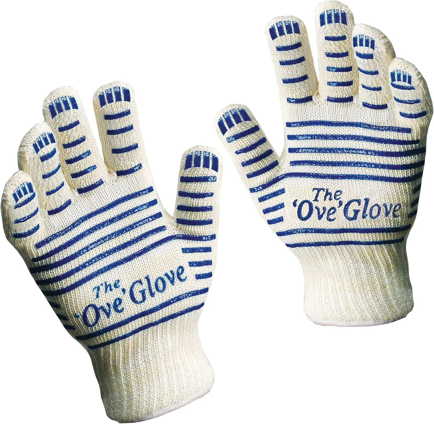 The Ove Glove – Heat & Flame Resistant Oven Mitt (One Size Fits Most)