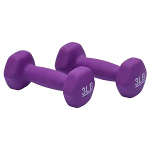 Adjustable Dumbbell 3LB – Weights for Home Gym Strength Training & Workouts Compact 5-in-1 Design 1.4KG Fitness Equipment