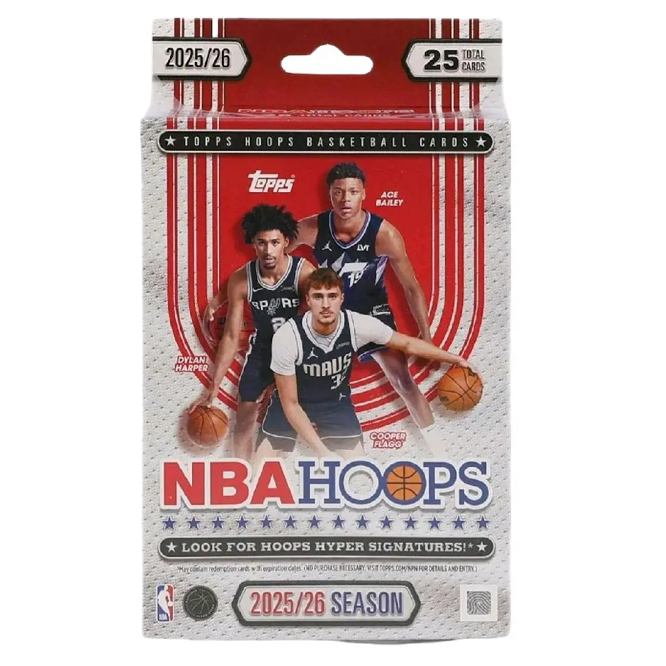 (1) 2025/2026 Topps Hoops HANGER Basketball Box. Sports Trading Cards. See description/pictures for more details.