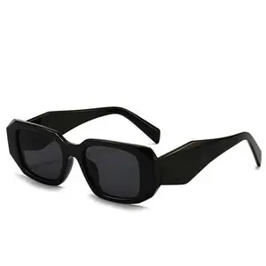 Trendy Rectangle Sunglasses for Women & Men, Retro 90's Vintage Square Frame, Stylish UV Protection Fashion Eyewear