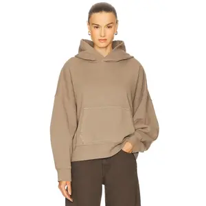 GRLFRND Essential Hoodie in Mushroom