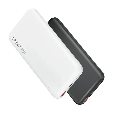 Diamuar 10000mAh Compact Ultra-Thin Mobile Power Bank - PD20W & SCP22.5W Fast Charging, Dual Port, USB Output, Type-C In/Output, Chargeable Travel Battery Pack for Smartphones, Back to School Use techvibes