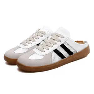 Women Fashion Half-Sneakers Comfortable Slip-Ons Casual Half-Slippers for Girl