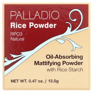 Palladio Rice Powder, RPO3 Natural, 0.47 oz (13.5 g)