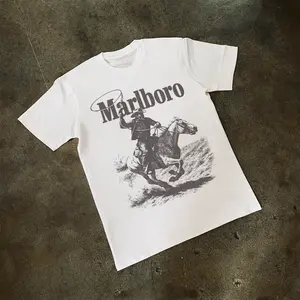 MARLO MAN 'RUGGED' HEAVYWEIGHT WHITE T-SHIRT