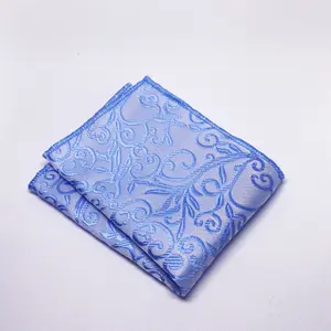 Blue Pattern Pocket Square