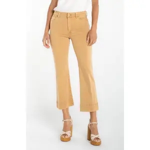 Hannah Crop Flare Straw