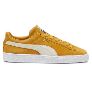 PUMA Mens Suede Classic Xxi Lace Up Sneakers Shoes Casual - Yellow