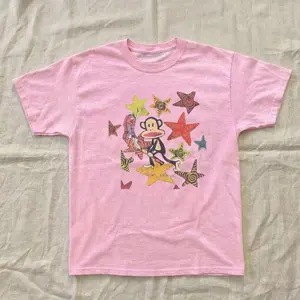 Youth & Adult Paul Frank Pink Vintage Shirt, Y2K Cute Monkey Tee, 90s Graphic Shirt, Vintage Retro Style, Gift for Women/ Men