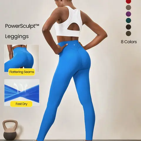 GLOWMODE 26" Training Leggings Medium Impact Training Workout Quick Dry Moisture Wicking Cool Feeling TikTokShopBlackFriday