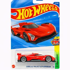 Hot Wheels Cadillac Project GTP Hypercar 91/250 Red Exotic Racing Car 1/5 Scale Collectible Toy