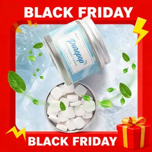 Purepop Toothpaste Tablets with Nano Hydroxyapatite - Remineralize & Repair Enamel, Fluoride Free, Plastic Free, Eco & Travel Friendly - Sea Salt Mint